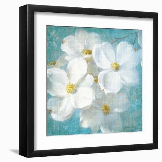 Indiness Blossom Square Vintage II-Danhui Nai-Framed Art Print