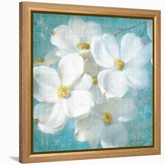 Indiness Blossom Square Vintage II-Danhui Nai-Framed Stretched Canvas