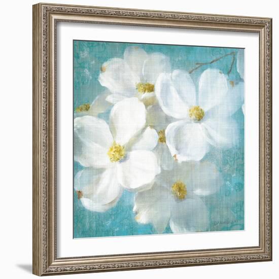 Indiness Blossom Square Vintage II-Danhui Nai-Framed Art Print