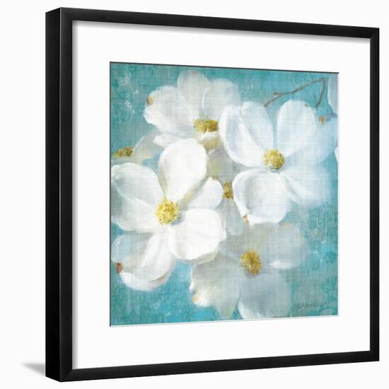 Indiness Blossom Square Vintage II-Danhui Nai-Framed Art Print