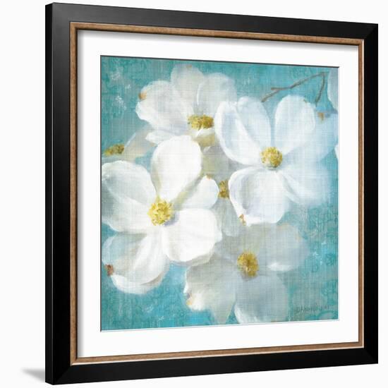 Indiness Blossom Square Vintage II-Danhui Nai-Framed Art Print