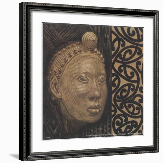 Indio Cabeza III-Cano-Framed Art Print