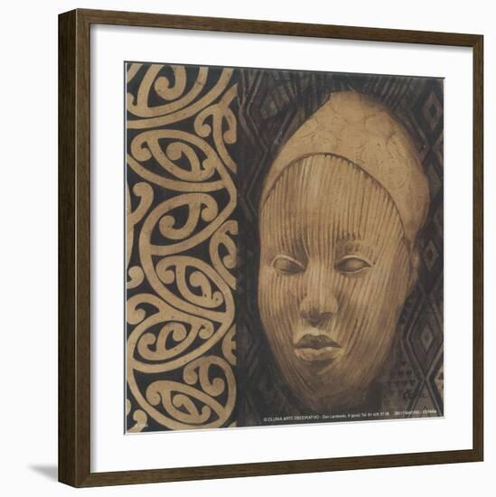 Indio Cabeza IV-Cano-Framed Art Print