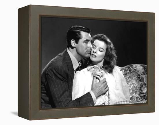 Indiscretions-null-Framed Stretched Canvas