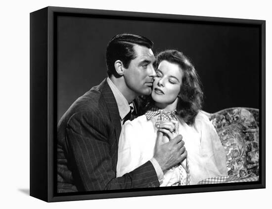 Indiscretions-null-Framed Stretched Canvas