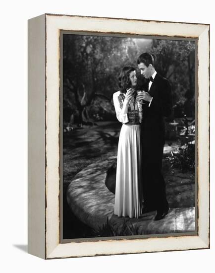 Indiscretions-null-Framed Stretched Canvas