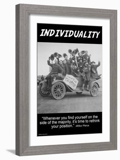 Individuality-Wilbur Pierce-Framed Art Print