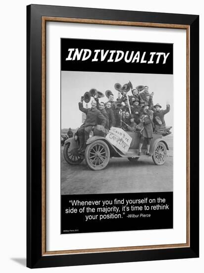 Individuality-Wilbur Pierce-Framed Art Print