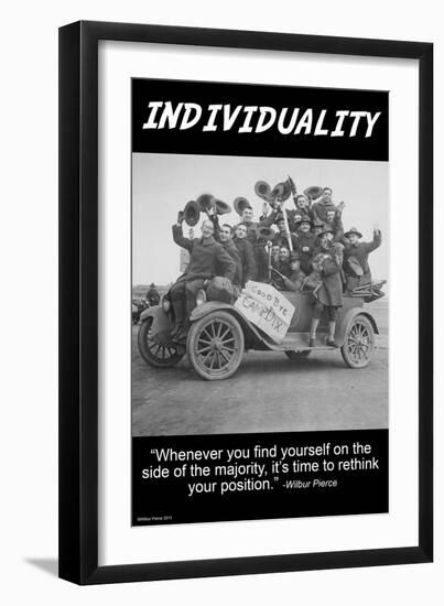 Individuality-Wilbur Pierce-Framed Art Print