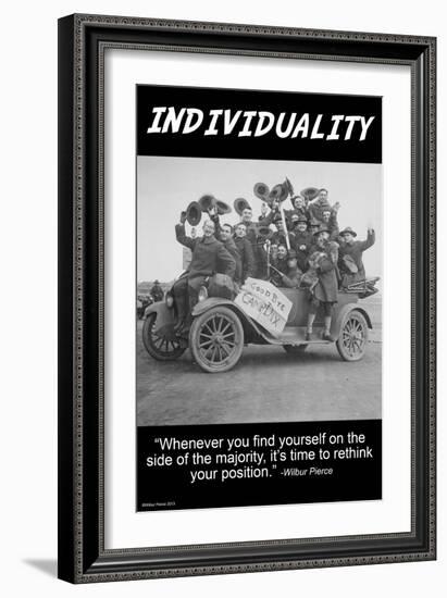 Individuality-Wilbur Pierce-Framed Art Print
