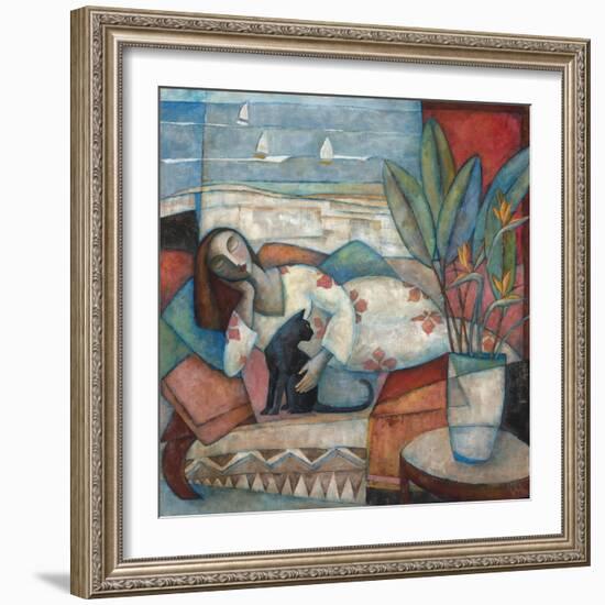 Indolence-Wendy Wooden-Framed Giclee Print