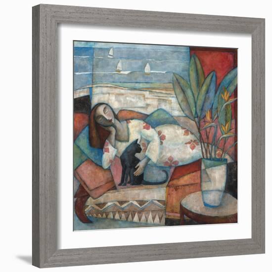 Indolence-Wendy Wooden-Framed Giclee Print