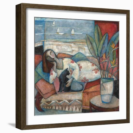 Indolence-Wendy Wooden-Framed Giclee Print