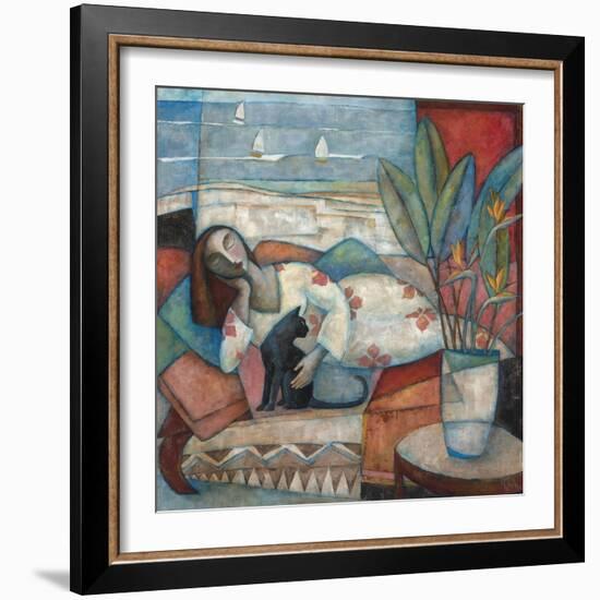 Indolence-Wendy Wooden-Framed Giclee Print