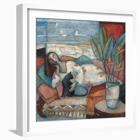 Indolence-Wendy Wooden-Framed Giclee Print