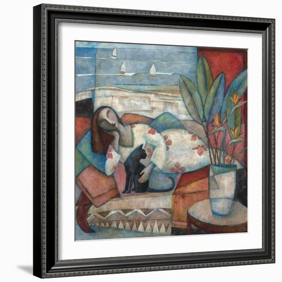 Indolence-Wendy Wooden-Framed Giclee Print