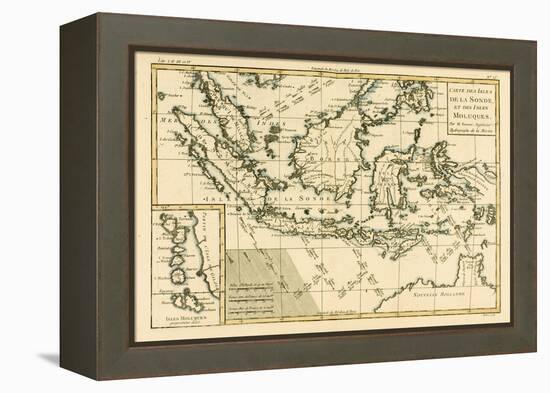 Indonesia and the Philippines, from 'Atlas De Toutes Les Parties Connues Du Globe Terrestre' by…-Charles Marie Rigobert Bonne-Framed Premier Image Canvas