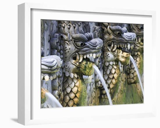 Indonesia, Bali, North Coast, Panjar, Sacred Hot Springs of Air Panas Banjar-Michele Falzone-Framed Photographic Print