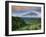 Indonesia, Bali, Rendang Rice Terraces and Gunung Agung Volcano-Michele Falzone-Framed Photographic Print