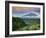 Indonesia, Bali, Rendang Rice Terraces and Gunung Agung Volcano-Michele Falzone-Framed Photographic Print