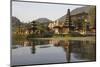 Indonesia, Bali. Water Temple Complex, Ulun Danu Temple in Lake Bratan-Emily Wilson-Mounted Photographic Print