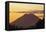 Indonesia, Flores Island, Bajawa. Ebulobo Volcano at Sunrise.-Nigel Pavitt-Framed Premier Image Canvas