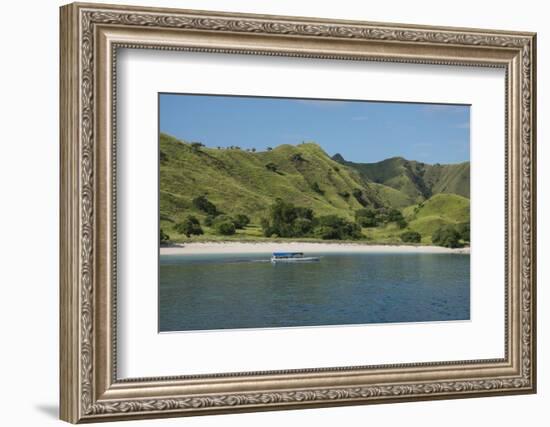 Indonesia, Komodo Island. Komodo NP. Pink Beach Cove, Savu Sea-Cindy Miller Hopkins-Framed Photographic Print