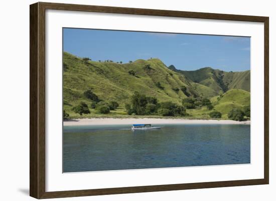 Indonesia, Komodo Island. Komodo NP. Pink Beach Cove, Savu Sea-Cindy Miller Hopkins-Framed Photographic Print