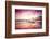 Indonesia Sunset-Marco Carmassi-Framed Photographic Print