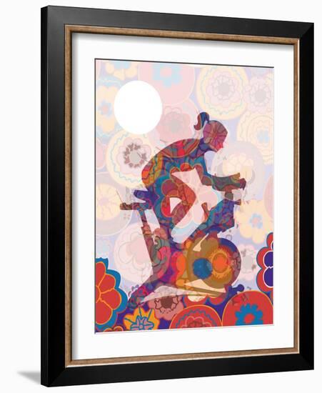 Indoor Cycling-Teofilo Olivieri-Framed Giclee Print