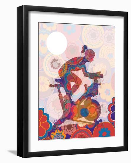 Indoor Cycling-Teofilo Olivieri-Framed Giclee Print