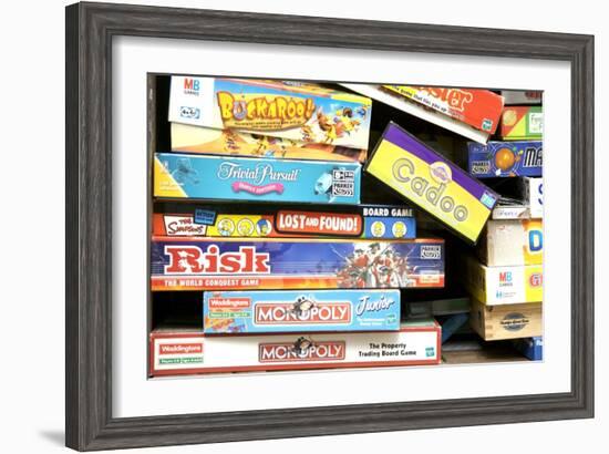 Indoor Games-Johnny Greig-Framed Photographic Print