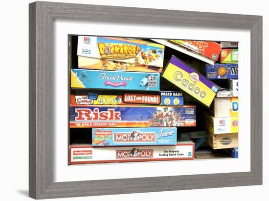 Indoor Games-Johnny Greig-Framed Photographic Print