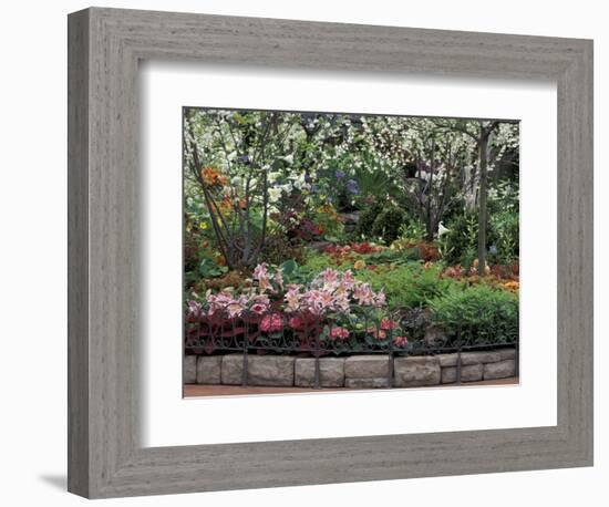 Indoor Garden, Krohn Conservatory, Cincinatti, Ohio, USA-Adam Jones-Framed Photographic Print