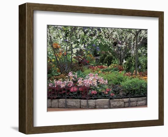 Indoor Garden, Krohn Conservatory, Cincinatti, Ohio, USA-Adam Jones-Framed Photographic Print