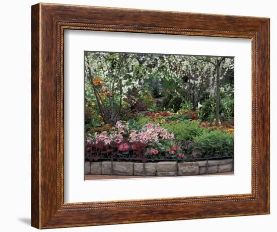 Indoor Garden, Krohn Conservatory, Cincinatti, Ohio, USA-Adam Jones-Framed Photographic Print