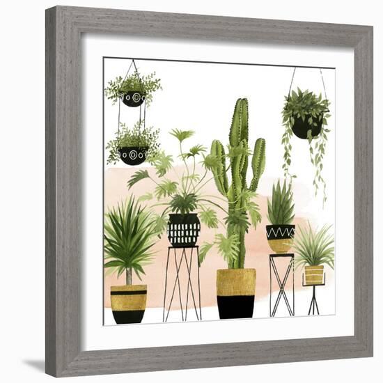 Indoor Oasis I-Grace Popp-Framed Art Print