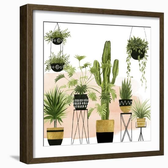 Indoor Oasis I-Grace Popp-Framed Art Print