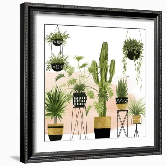Indoor Oasis I-Grace Popp-Framed Art Print
