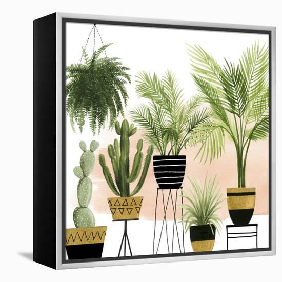 Indoor Oasis II-Grace Popp-Framed Stretched Canvas