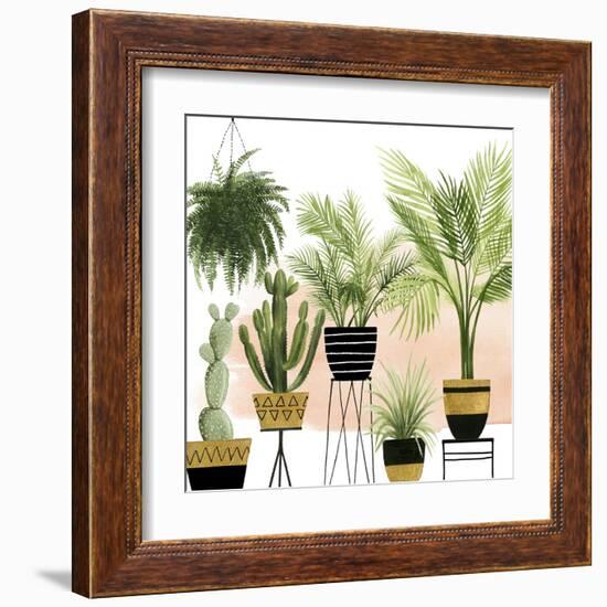 Indoor Oasis II-Grace Popp-Framed Art Print