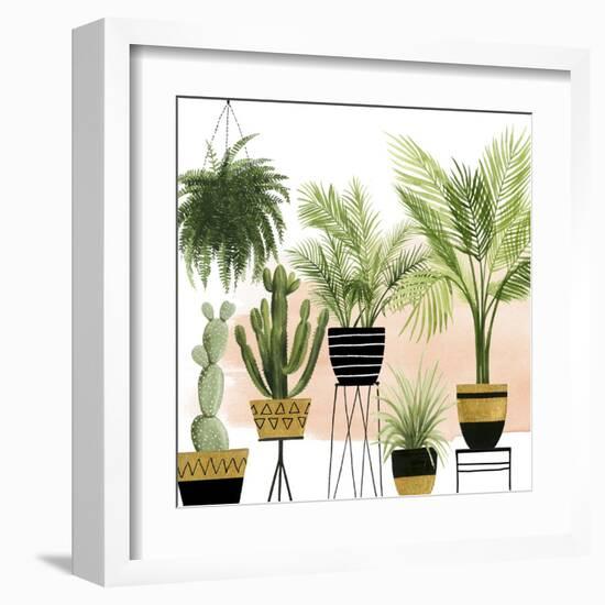 Indoor Oasis II-Grace Popp-Framed Art Print