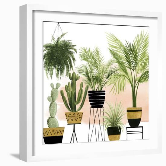 Indoor Oasis II-Grace Popp-Framed Art Print