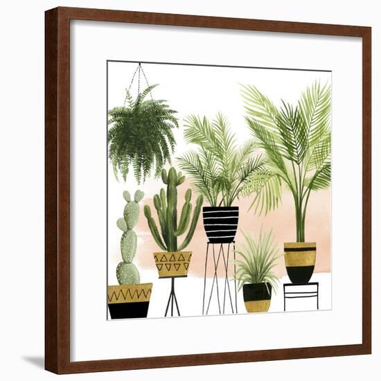 Indoor Oasis II-Grace Popp-Framed Art Print