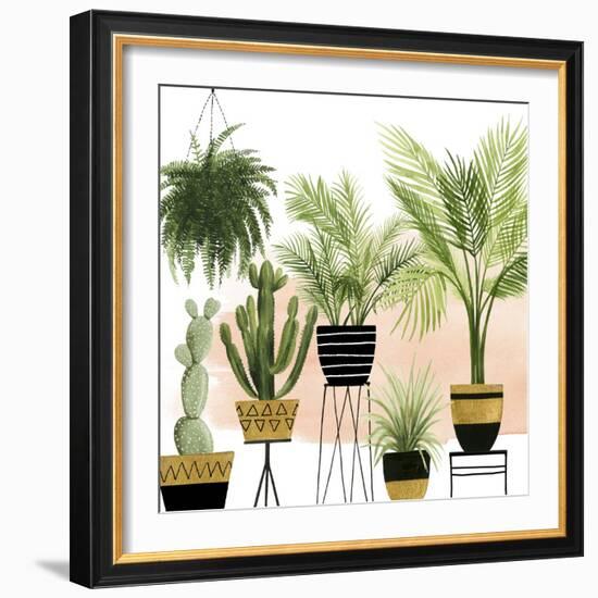 Indoor Oasis II-Grace Popp-Framed Art Print