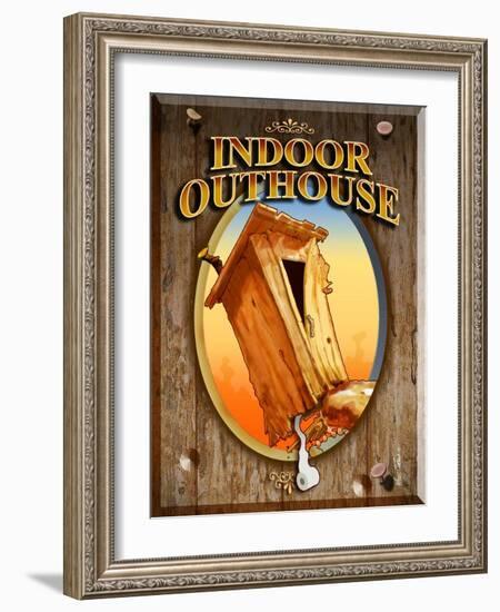 Indoor Outhouse-Nate Owens-Framed Giclee Print