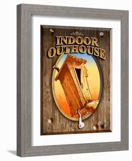 Indoor Outhouse-Nate Owens-Framed Giclee Print