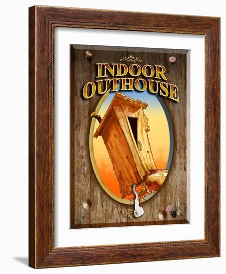 Indoor Outhouse-Nate Owens-Framed Giclee Print