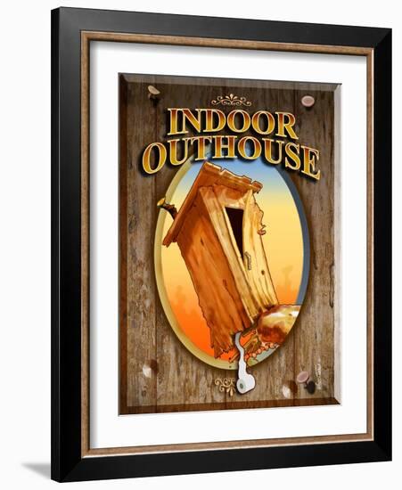 Indoor Outhouse-Nate Owens-Framed Giclee Print