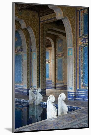 Indoor Venetian pool, Hearst Castle, San Simeon, California, United States of America-Ethel Davies-Mounted Photographic Print